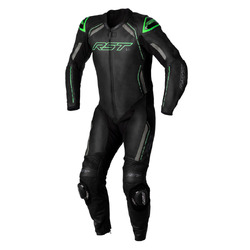 RST S-1 1-Piece Suit - Black/Grey/Neon Green