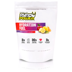 Ryno Power Supplement - Hydration Fuel Powder Fruit Punch - 10 Servings