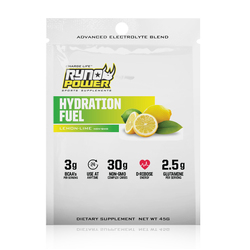 Ryno Power Supplement - Hydration Fuel Powder Lemon Lime - 1 Serving