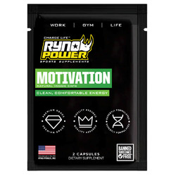 Ryno Power Supplement - Motivation Capsules 2 Capsules (single Serve)