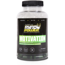 Ryno Power Supplement - Motivation Capsules 60 Capsules (30 Serves)