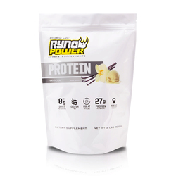 Ryno Power Supplement Protein Powder Vanilla - 10 Servings