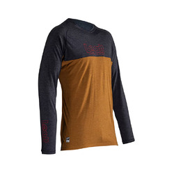 Leatt MTB Jersey Gravity 2.0 Long Sleeve - Peanut - Large